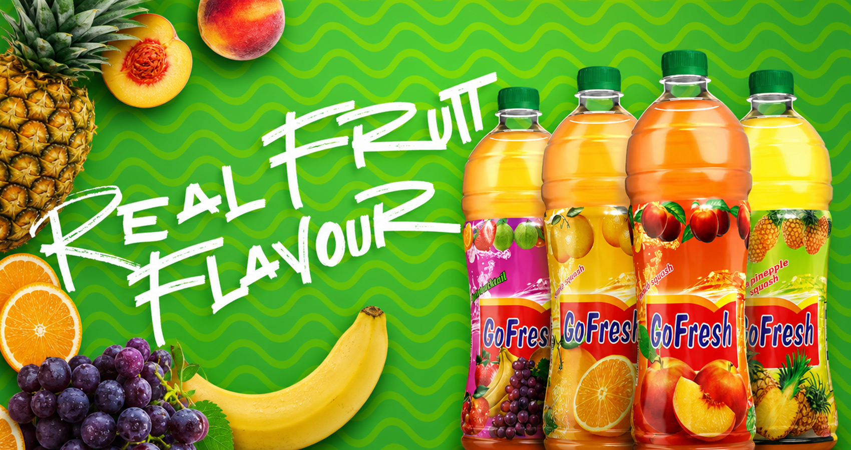 GoFresh real fruit flavour campaign